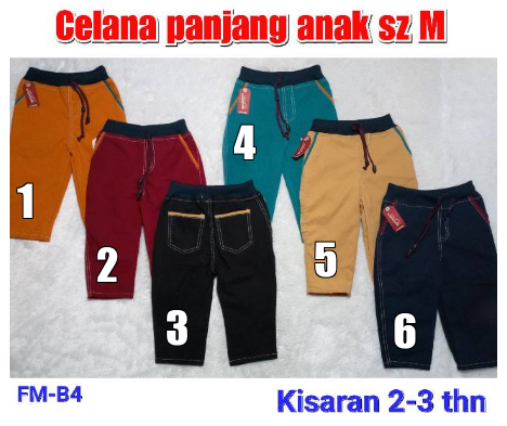 Celana panjang anak 3