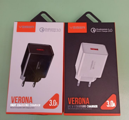 Charger Veger Verona 3.0A Fast Charging