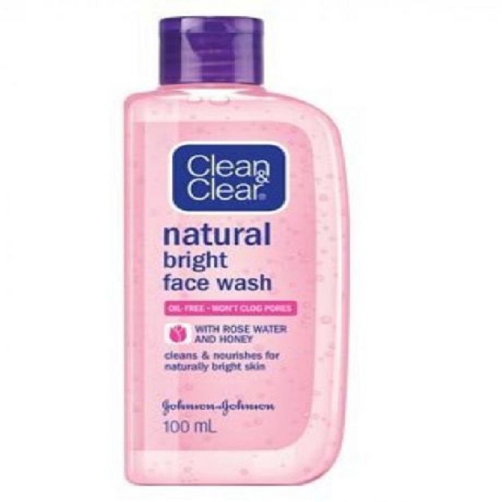 Clean & Clear natural bright face wash 2