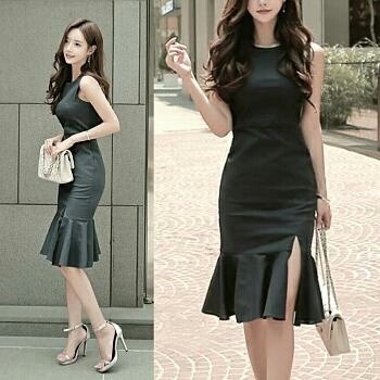 Code 117 Slit Dress Stefanie 2