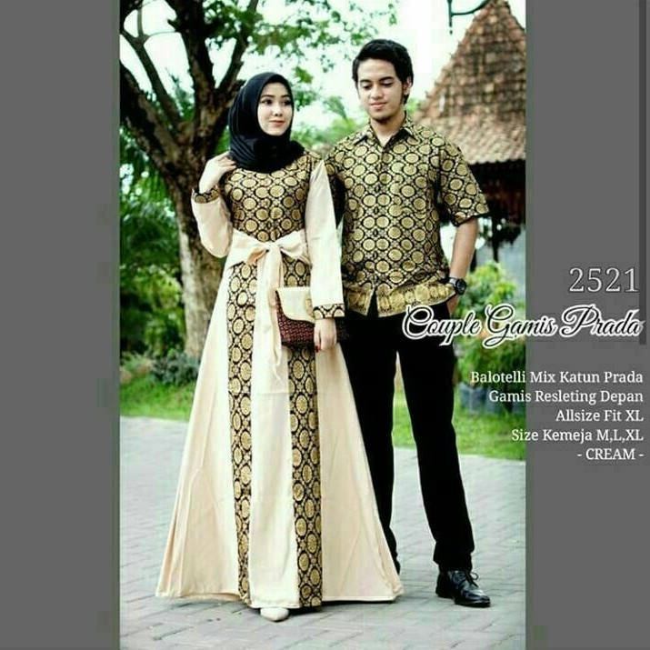 Couple Gamis Prada 2