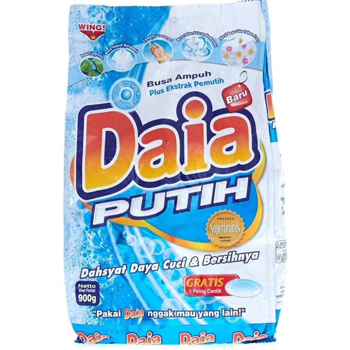 DAIA PUTIH DETERJEN 900GR 2