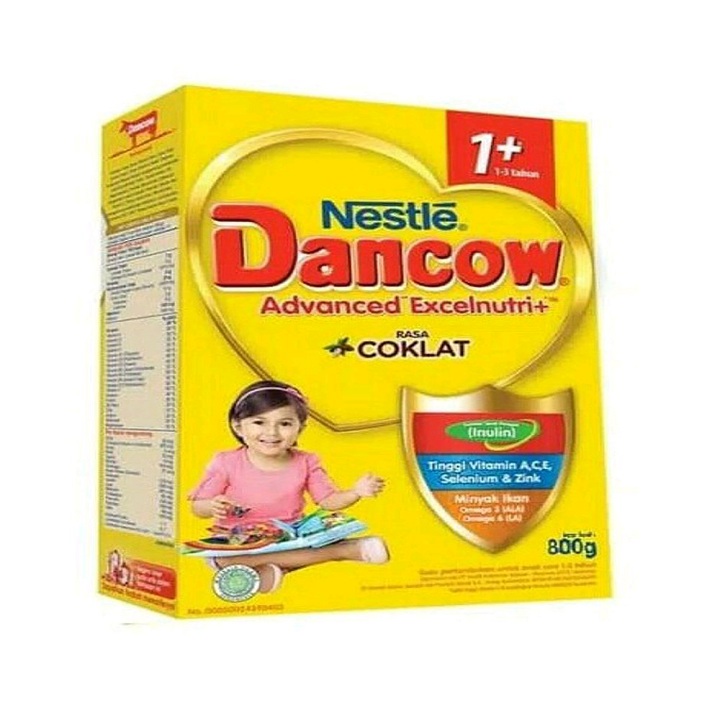 DANCOW 1+ COKLAT 800gr 2