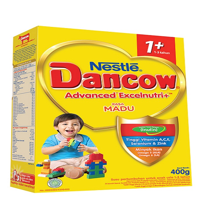 DANCOW 1+ MADU 400gr 2