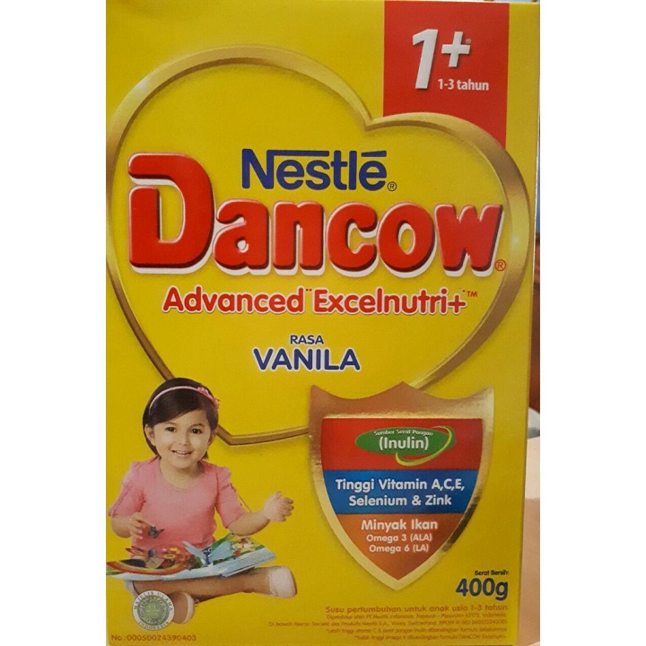 DANCOW 1+ VANILA 400gr 2