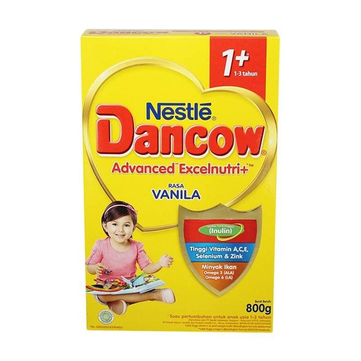 DANCOW 1+ VANILA 800gr 2