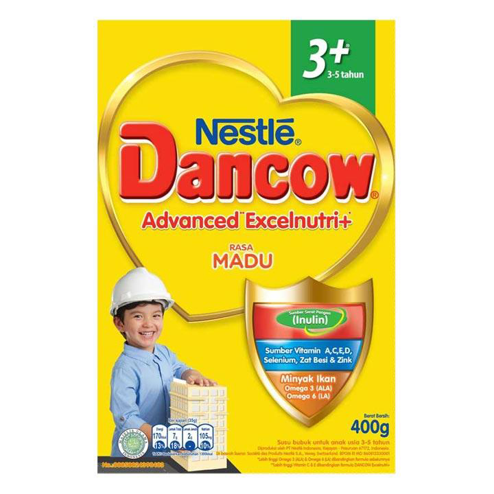 DANCOW 3+ MADU 400GR 2