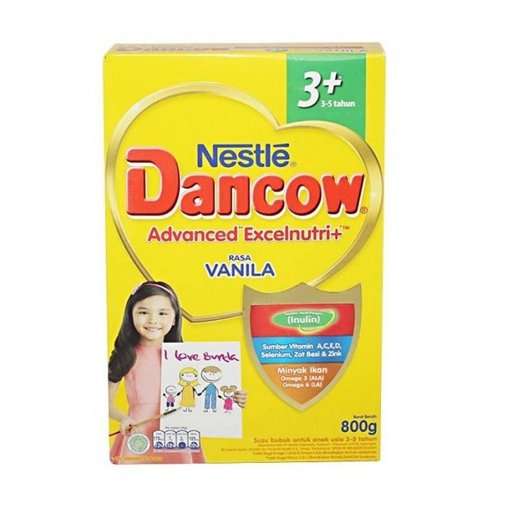 DANCOW 3+ VANILA 800gr 2