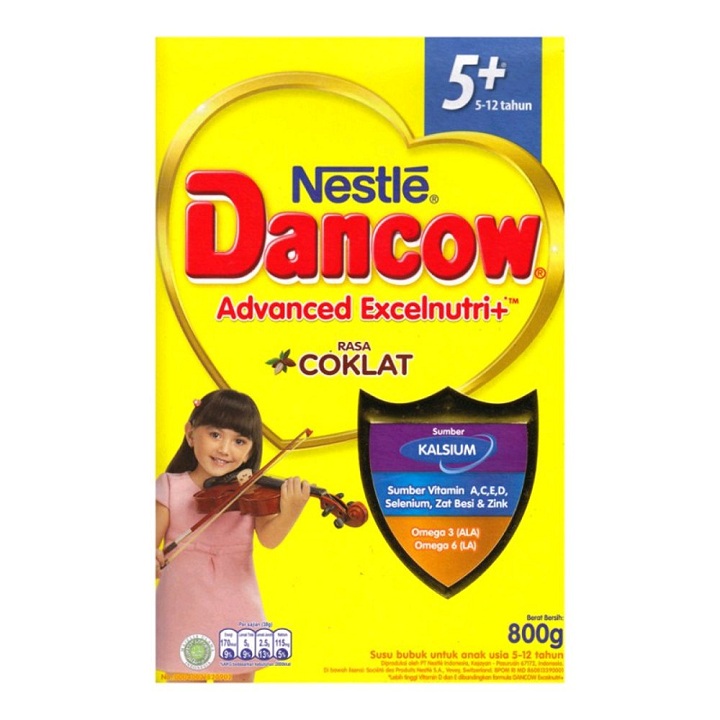 DANCOW 5 COKLAT 800gr 2