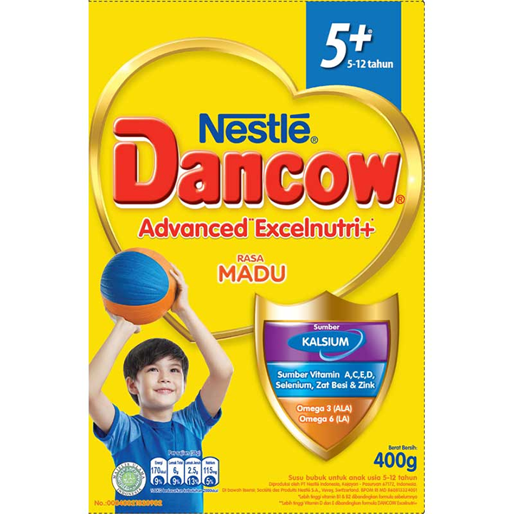 DANCOW 5+ MADU 400GR 2