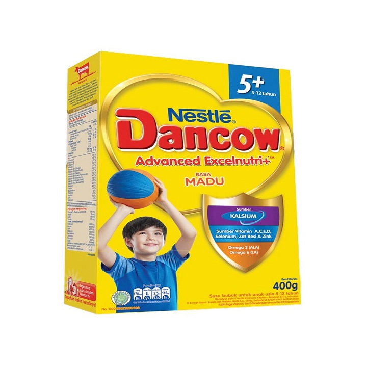 DANCOW 5+ MADU 400gr 2