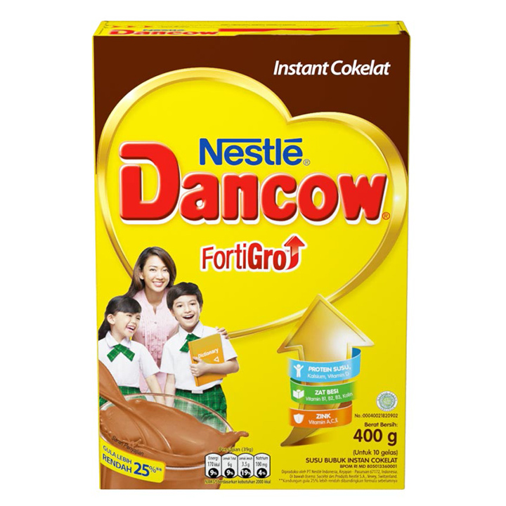 DANCOW FORTIGRO COKLAT 400G 2