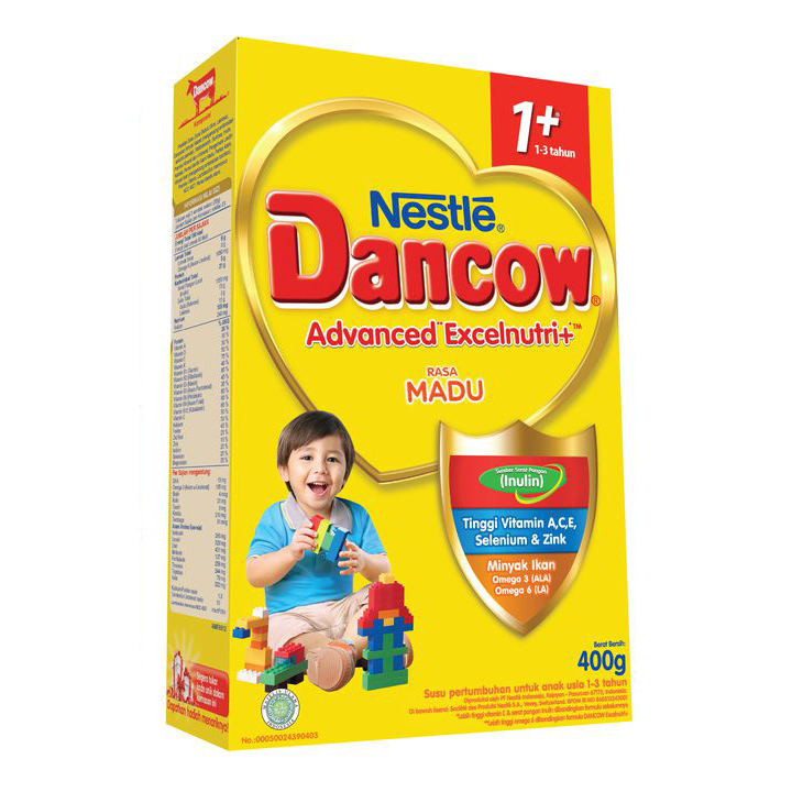 DANCOW 1+ MADU 400GR 2