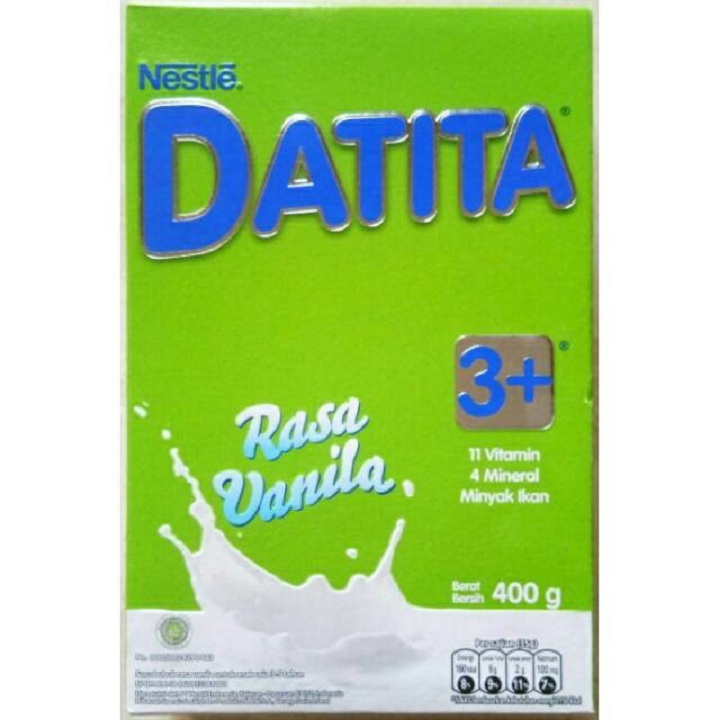 DATITA 3+ VANILA 400gr 3