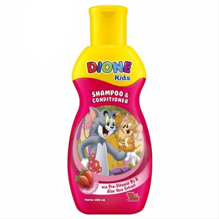 DIONE KIDS SHAMPOO&CONDITIONER STRAWBERRY 180ML 2