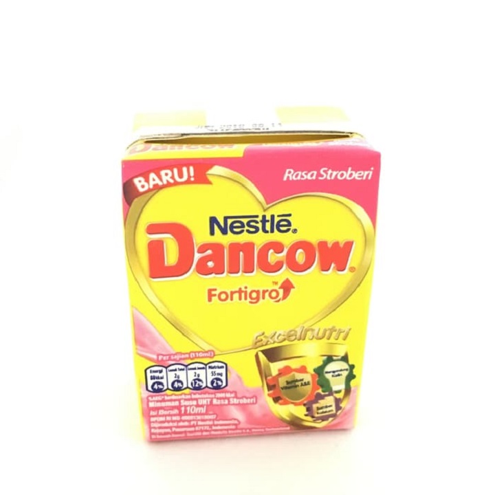 Dancow FortiGro Stroberi 110ml 2