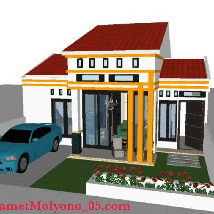 Design Rumah Minimalis Tipe 60 2