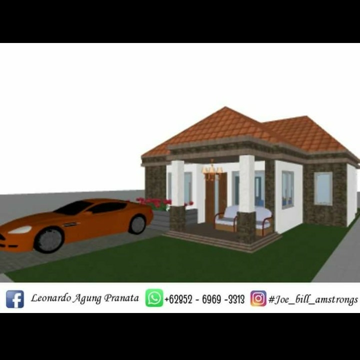 Design Rumah Multi Level Atap Piramid 3