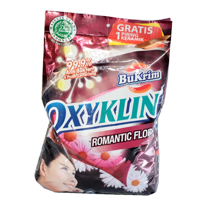 Detergen Bukrim OxyKlin Romantic Floral 2