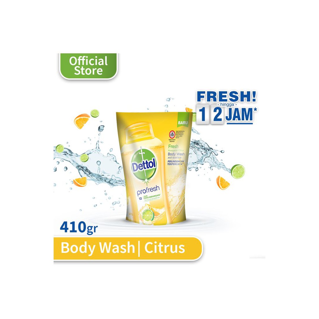 Dettol Body Wash Anti Bakteri Fresh 410G