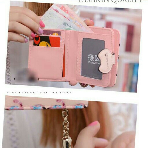 Dompet Import Cute Kitten Q90 4