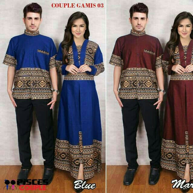 Dress Couple Gamis 03 Maxi Dress Lengan Panjang 2