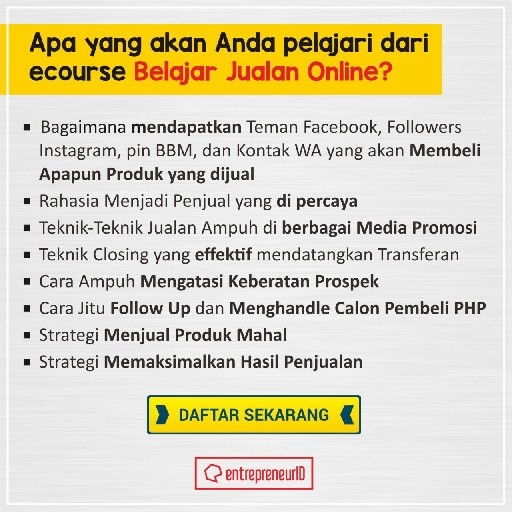 Ecourse Belajar Jualan Online 3