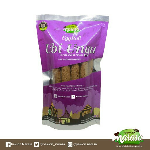 Egg Roll UBI UNGU-Pouch 100 g 2