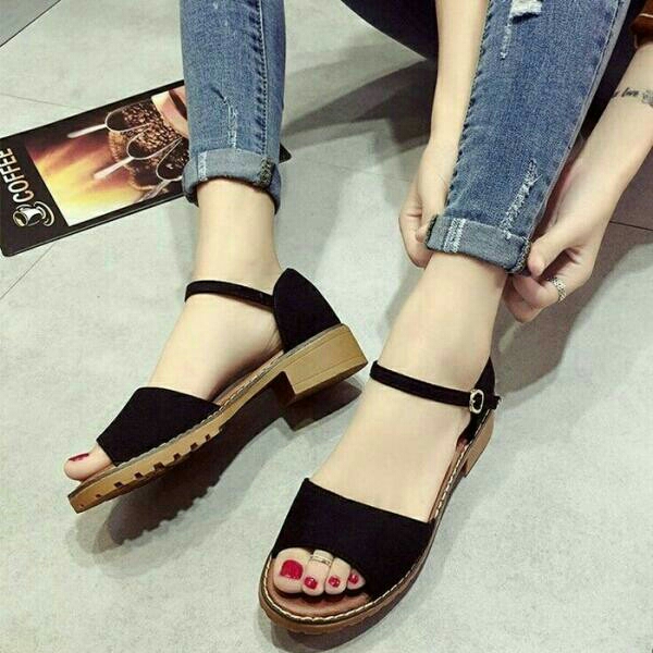 Flat Shoes Opentoe Bella Sol Kickers  3