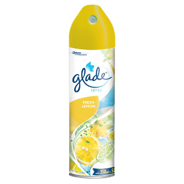 GLADE SPRAY FRESH LEMON 400ML 2