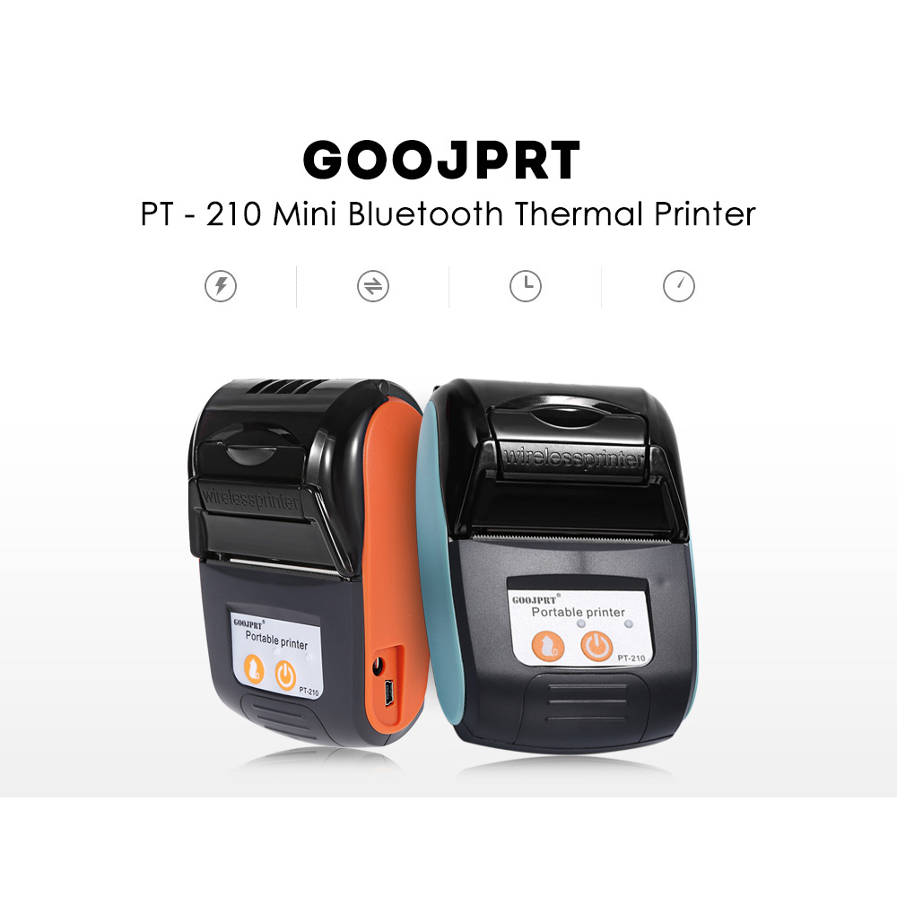 GOOJPRT POS Bluetooth Thermal Receipt Printer 58mm JP-PT210