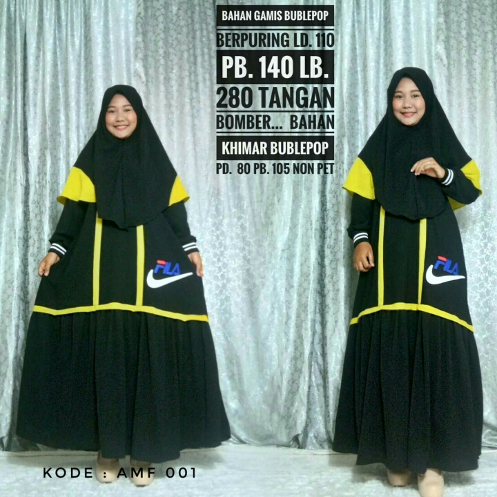 Gamis Bubblepop Fila 2