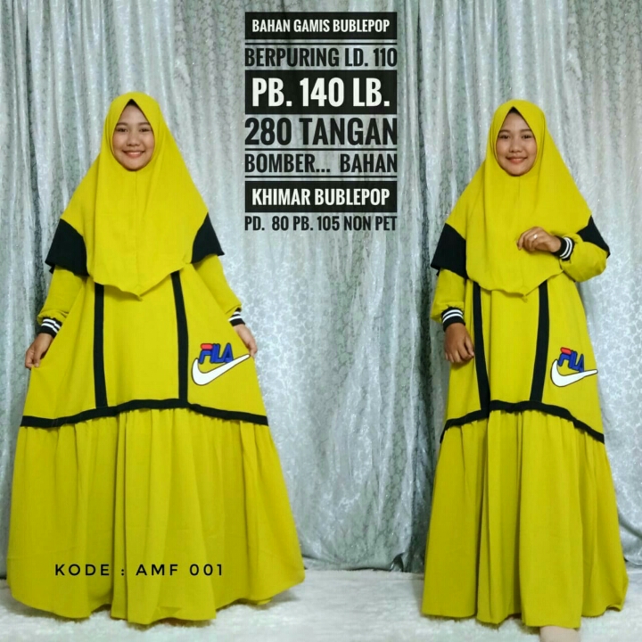 Gamis Bubblepop Fila 3