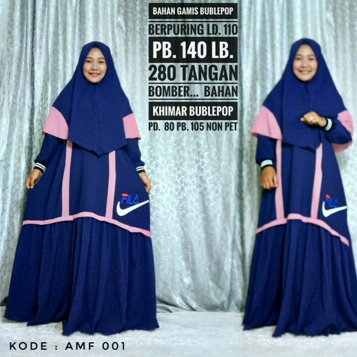 Gamis Bubblepop Fila 5