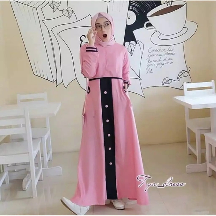 Gamis Syari Tya Dress  2