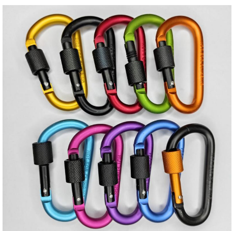 Gantungan Carabiner Aluminium Quickdraw Karabiner