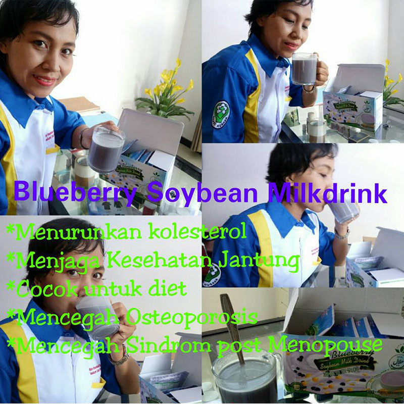 Green World Blueberry Soybean Milk Drink Untuk Memperpanjang Umur Sel  2