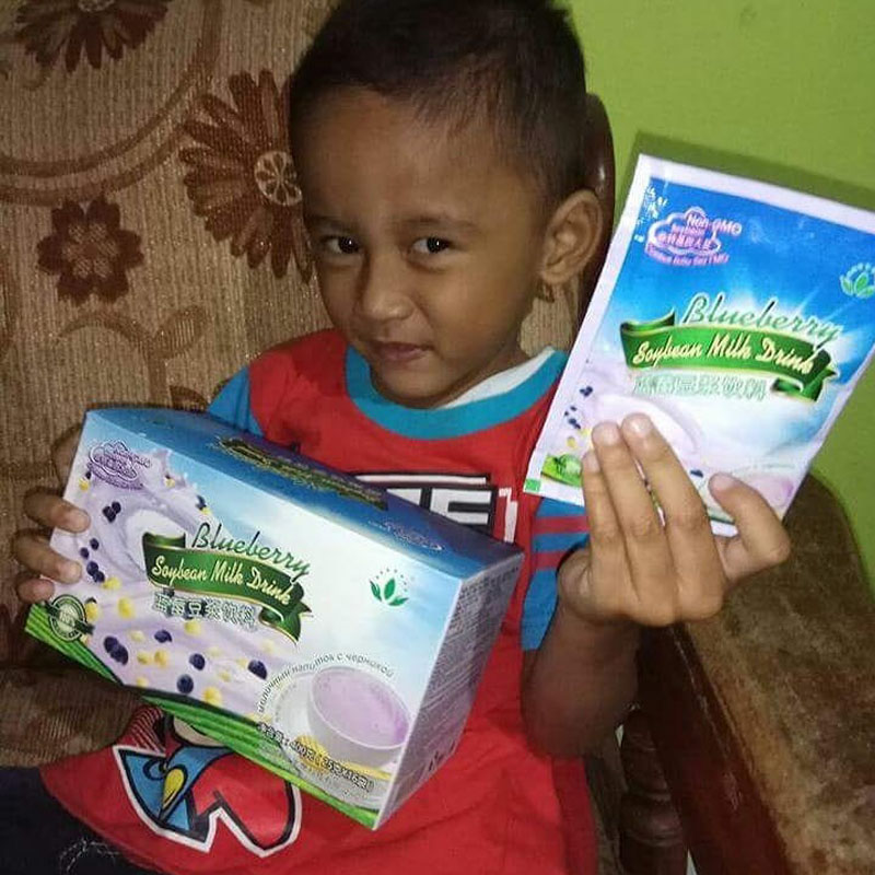 Green World Blueberry Soybean Milk Drink Untuk Memperpanjang Umur Sel  5