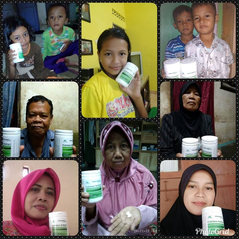 Green World Calcium Softgel Untuk Membantu Perkembangan Tulang 2