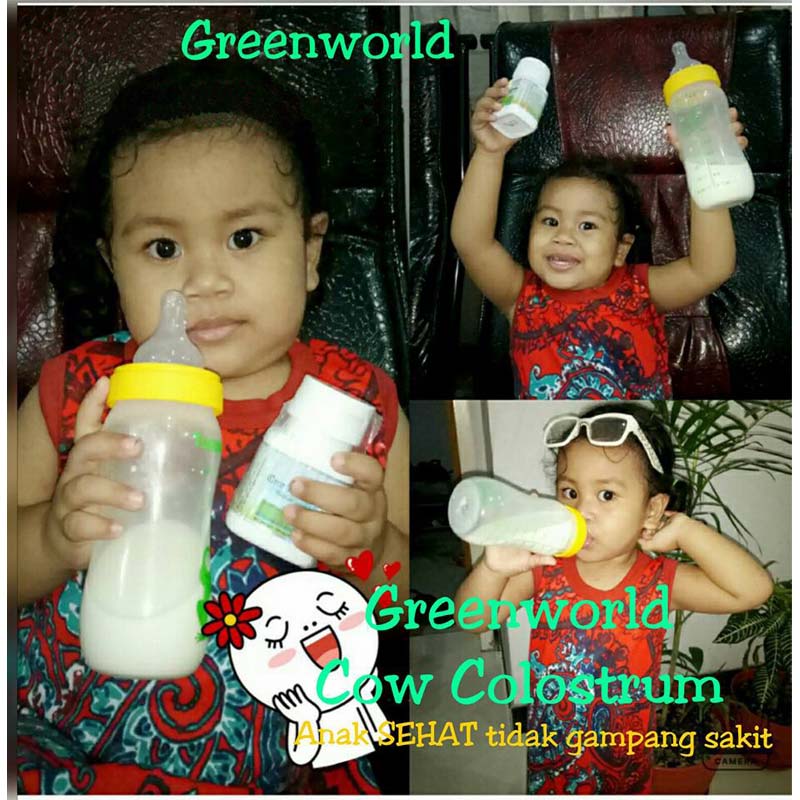 Green World Cow Colostrum Capsule Untuk Meningkatkan Imunitas Anak Mau 4