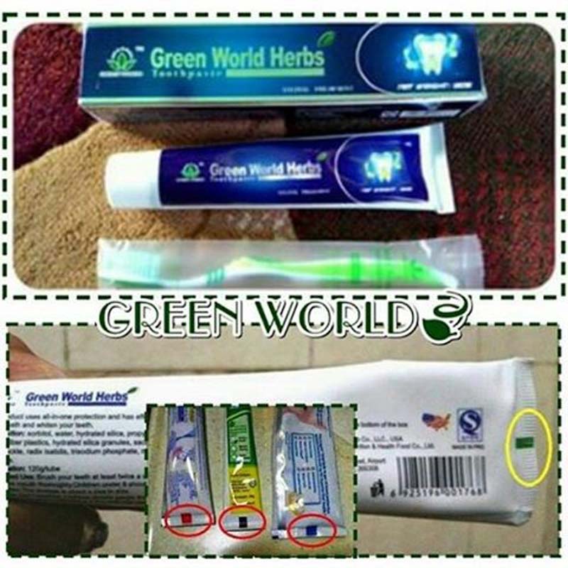 Green World Herbs Toothpaste Untuk Mencegah Radang Gusi Dan Penyakit Mulut Lainnya 3