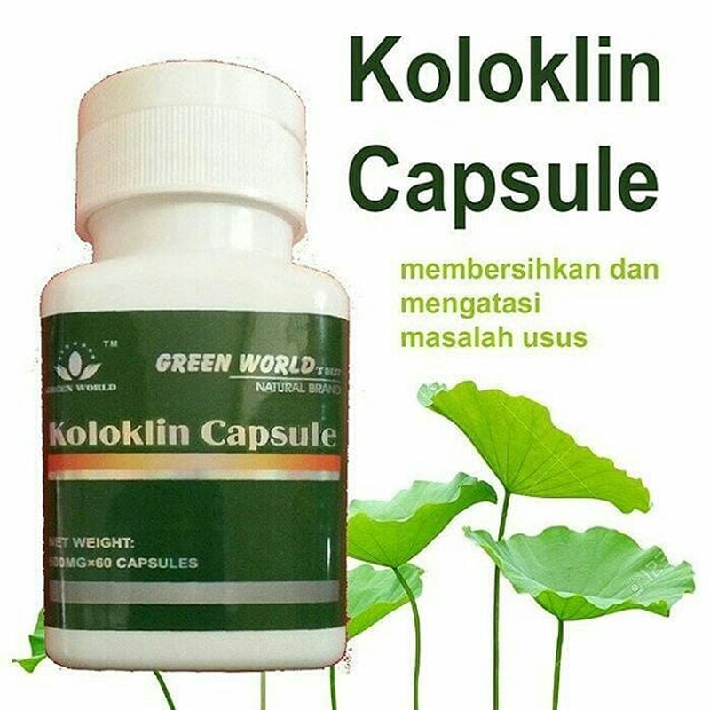 Green World Koloklin Capsule Membantu Fungsi Usus, Menutrisi Usus 2