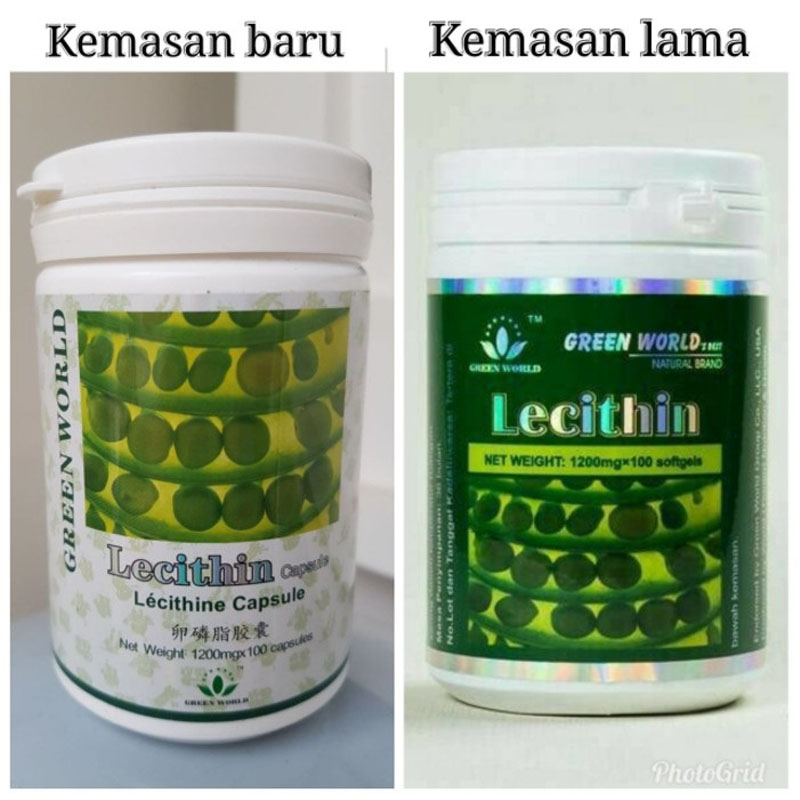 Green World Lecithin Softgel Untuk Menjaga Pembuluh Darah Dan Menutris 2