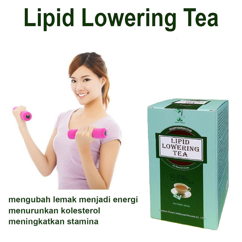 Green World Lipid Lowering Tea Membantu Menurunkan Kadar Kolesterol Da 4