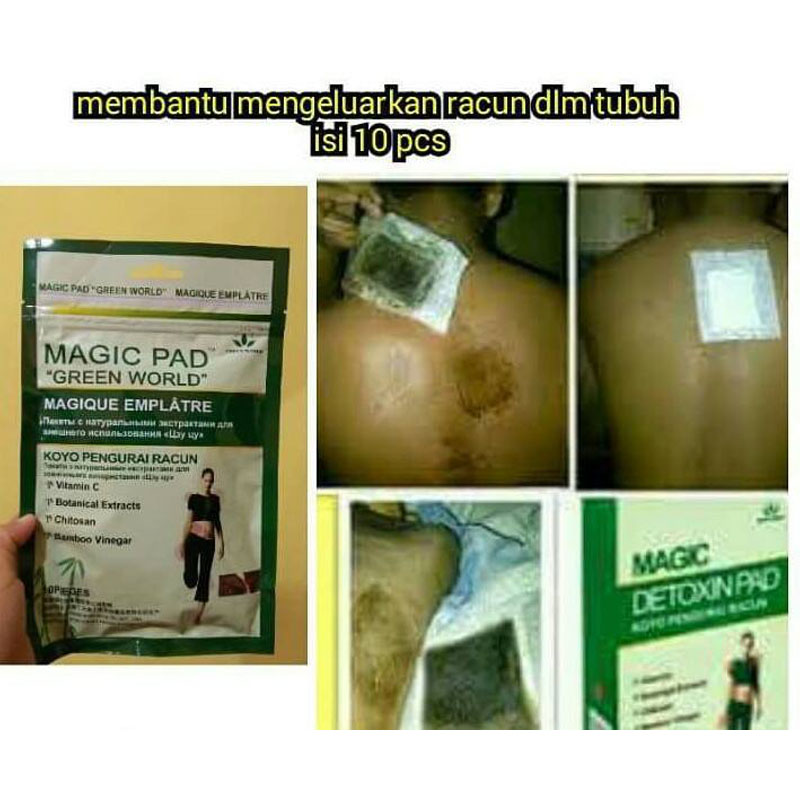 Green World Magic Detoxin Pad Koyo Untuk Membuang Kelembaban Dan Detox 2