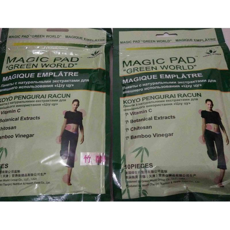 Green World Magic Detoxin Pad Koyo Untuk Membuang Kelembaban Dan Detox 5