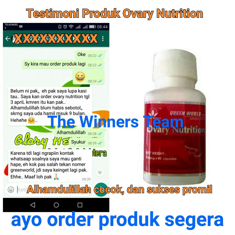 Green World Ovary Nutrition Capsule Nutrisi Ovarium, Menjaga Kestabila 5