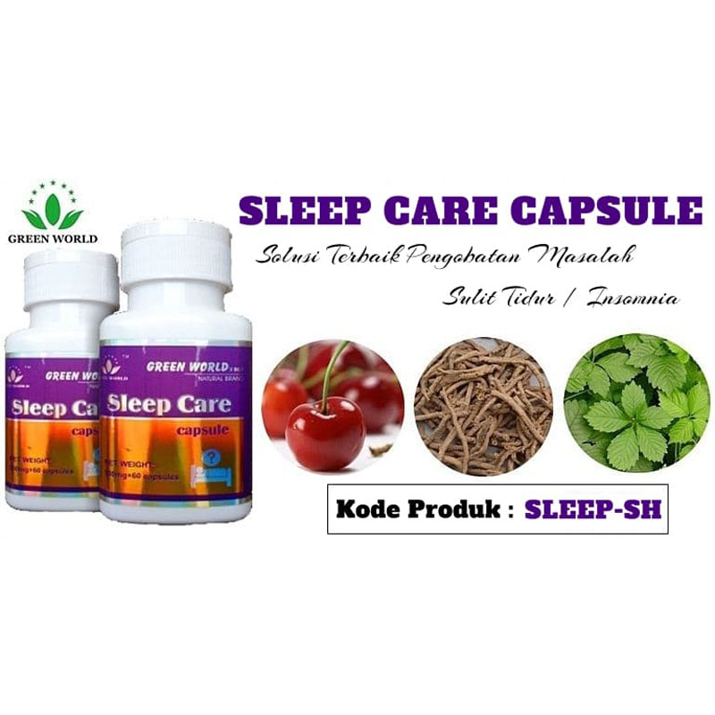 Green World Sleep Care Capsule Untuk Meningkatkan Kualitas Tidur 2