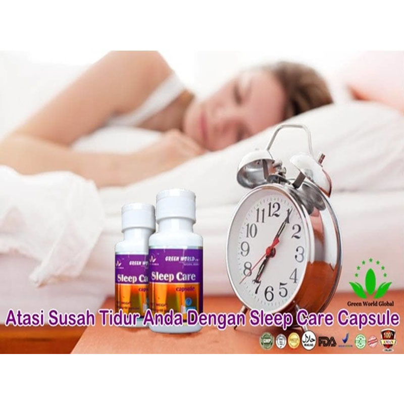 Green World Sleep Care Capsule Untuk Meningkatkan Kualitas Tidur 5