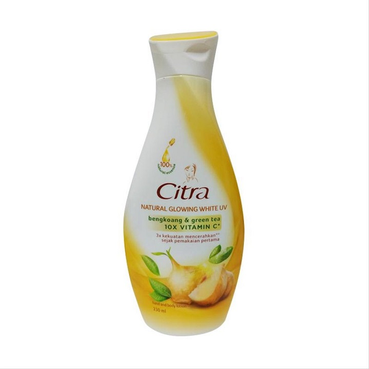 Hand Body Citra Natural Glowing White UV 2